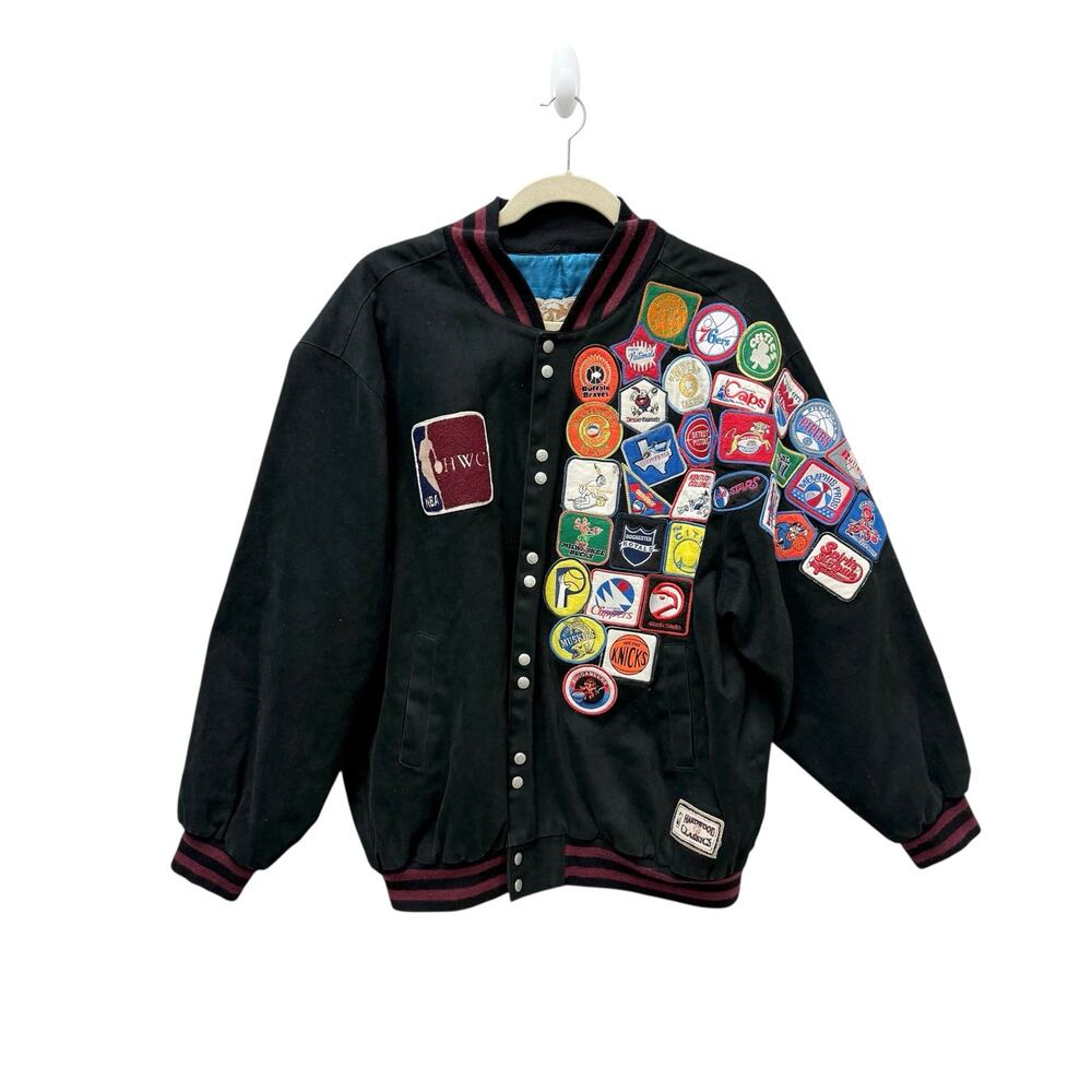 VTG Jeff Hamilton NBA/ABA Hardwood Classics Jacket‎ 4XL